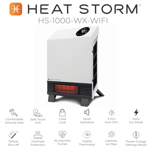 Heat Storm Wave Floor-to-Wall Heater thumbnail 7