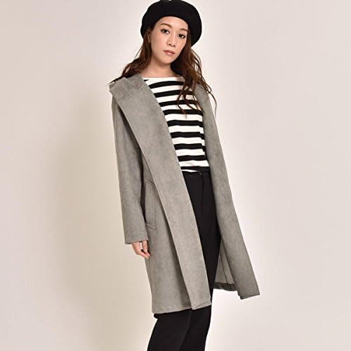 Amazon メイソングレイ Mayson Grey 手洗いok スウェードボンディングコート ライトグレー L 3 コート ジャケット 通販