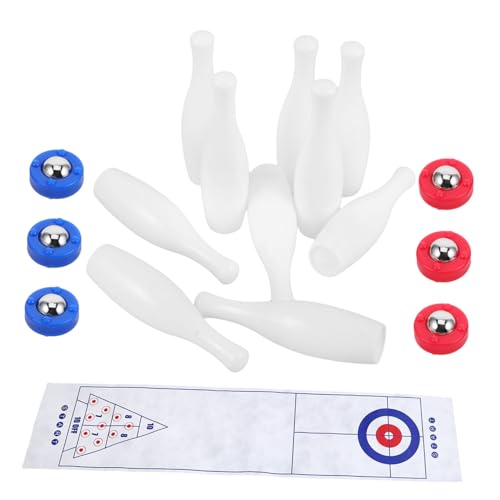 Mini juego de bolos de mesa Toddmomy para tardes divertidas en interiores