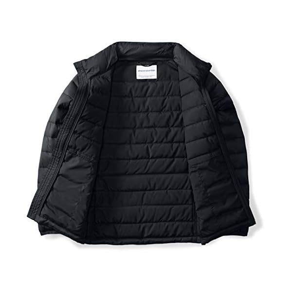 Amazon Essentials Big Boys' Lightweight Water-Resistant Packable Puffer Jacket, Black Caviar, X-Large - Image 5