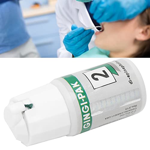 Gingival Retraction Cord, Professional Dental Gingival Retraction Cord Portable Cotton Dental Thread Accessory (2#) #TOP7
