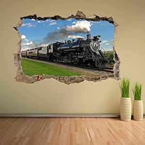 3D effect muurtattoo sticker doorbraak zelfklevende muurschildering muursticker stenen muur doorbraak muursticker tattoo…