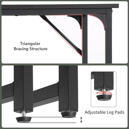 image for BestOffice Computer Desk,39 inches Home Office Desk Writing Study Tabl