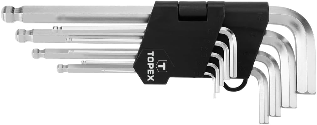 Topex 35d957 – Set of 9 Hex Keys (Allen wrenches)