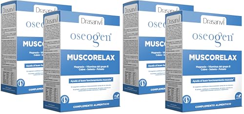 AMAZON PACK OSEOGEN MUSCORELAX 60 COMPRIMIDOS 2 UNIDADES DRASANVI (Paquete de 2)