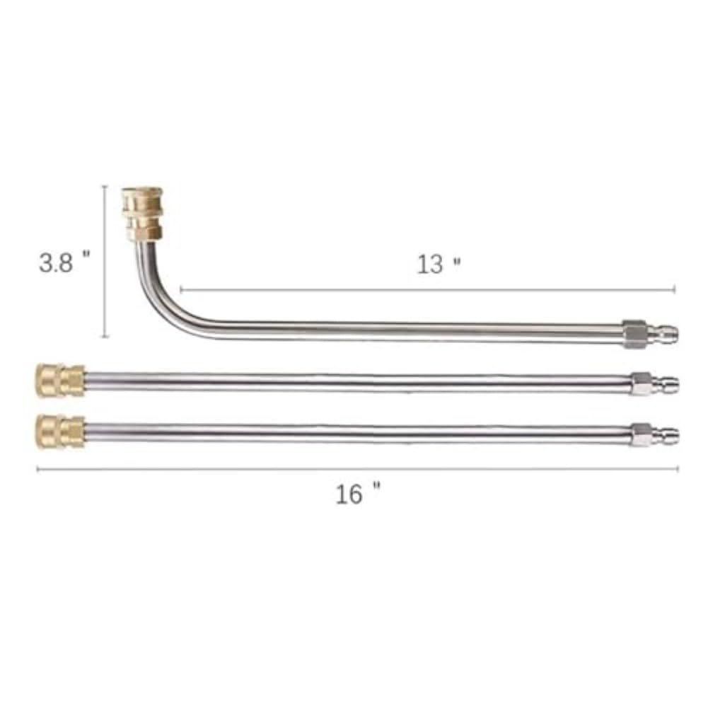 Limpiador de subsuelo de 16 pulgadas con tubos de extensión para el último limpiador de subsuelo de 16 pulgadas con tubos de extensión