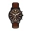 Brown Leather/Black