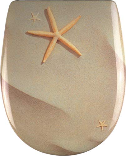 Olfa - Abattant WC Décor intégral Etoile de Mer - Livraison Gratuite !