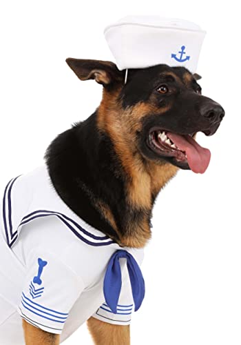 Disfraz de marinero para perros XS miniatura 2