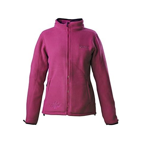 Deproc Active Women's Lammfleece Teddy Fleece Jacket Purple purple Size:10 Cover