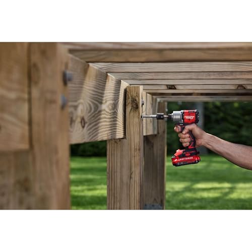 CRAFTSMAN V20 Cordless Brushless Impact Driver Set, 1/4 Impact Driver, Includes 2 Batteries and Charger (CMCF830D2) thumbnail 11