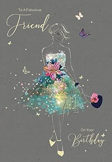 Birthday Card - To A Fabulous Friend On Your Birthday