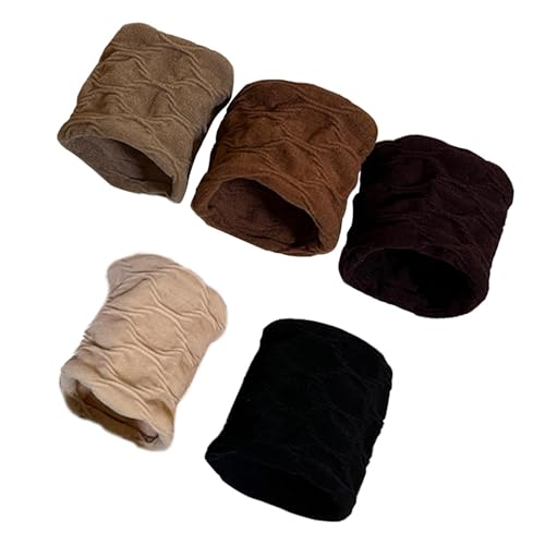 Gomas para el pelo gruesas, sin daños, bandas anchas, gomas para el pelo, 5 unidades, coleteros para el pelo, accesorios para el cabello, coletas, gomas elásticas, sin daños