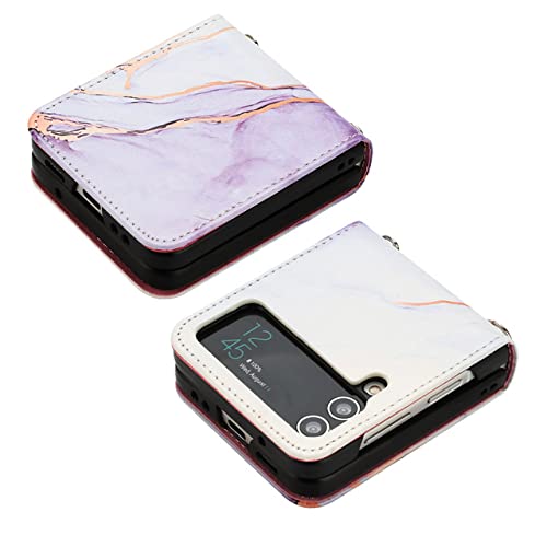 Étui de téléphone à bandoulière pour Samsung Z Flip 4 style urbain
