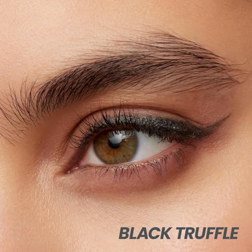 Wonderskin 1440 Longwear Schwarzer Glitzer Eyer Liner-Stift– Wasserfester, anspitzbarer wischfester Kajalstift in Schwarz (Black Truffle)