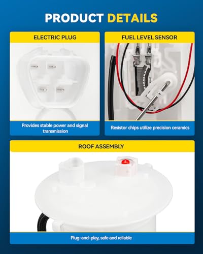 Image of PHILTOP Electric Fuel Pump Assembly Fits for Toyota Prius 2010-2015, Prius Plug-In 2012-2015, FG1173