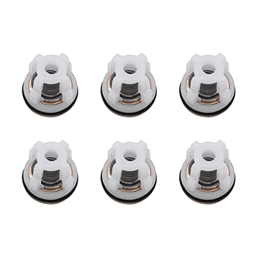 Pack of 6 AR42123 Replacement Pump Vavle Kit fit for Annovi Reverberi RMV2.5G24D RMV2.5G30 RMW2.5G25D RMW2.5G26D-F7 RMW2.5G28-EZ Models