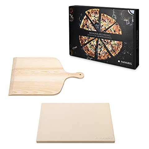 Navaris Set de Piedra para Pizza con Pala Cover
