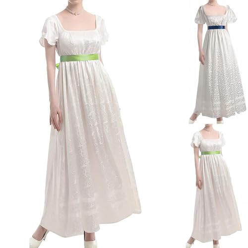 Robe de mariage de style victorien pour célébration historique et grand cocktail en plein air - 2
