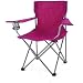 Ozark Trail Camp Chair w/ Carrying Case, Raspberry