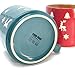 Imagen de com-four® 2x Taza de café navideña XL de porcelana 450 ml