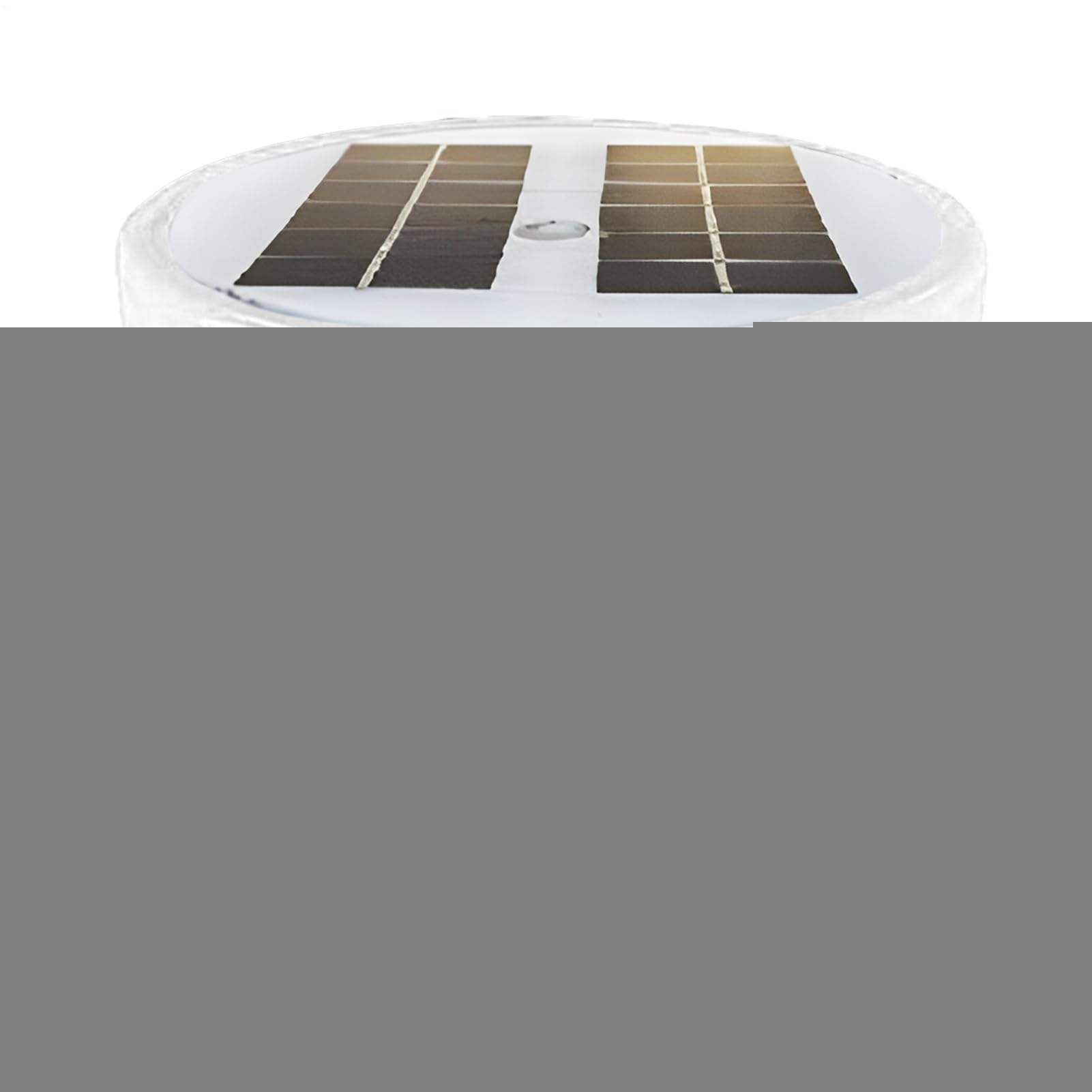Ionizador de piscina solar flotante, purificador de agua alternativa a cloro para piscinas frescas de agua salada, energía solar para piscinas spas, limpiador ecológico con luz LED de cobre Io