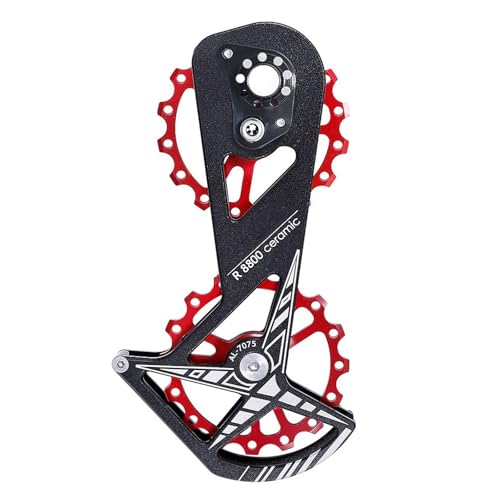Bicicleta Desviador Con Rodamiento Cerámico 16 Dientes Aleación De Aluminio Hasta 18 Dientes Soporte Para R8000 R8800 5800 5700 105 6600