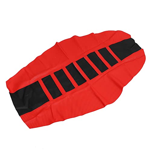Housse de selle souple moto cross Dirt Bike rouge noir de rechange
