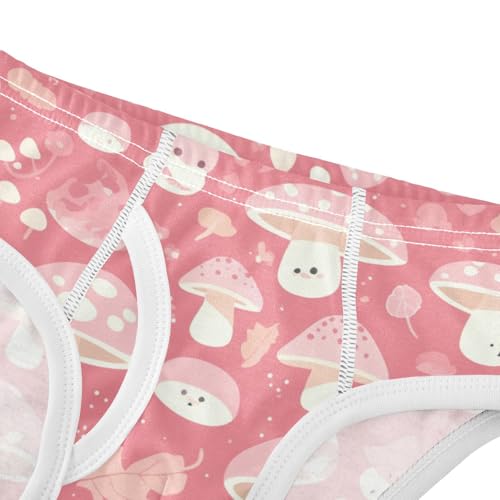 KLL Safari Mushroom Pattern Design Little Boys Soft Training Underwear Cute Children Panties4