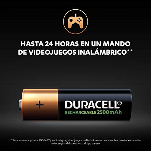 Duracell Ultra Oplaadbare AA Batterijen, 2500 Mah, 8 Stuk - Afbeelding 7