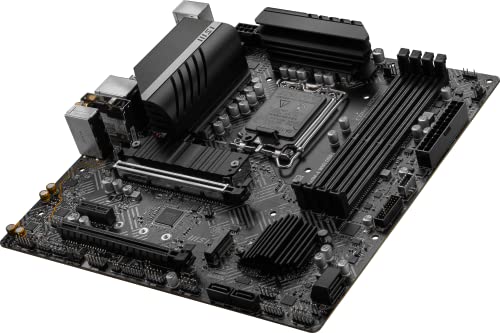 Image of MSI PRO B660M-A WiFi DDR4 Motherboard (mATX, 12th Gen Intel Core, LGA 1700 Socket, DDR4, PCIe 4, 2.5G LAN, M.2 Slots, Wi-Fi 6)