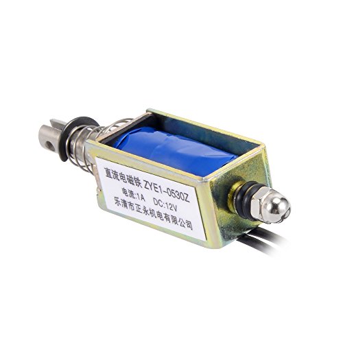 Sourcing map Dc Premi Tira Solenoide Tipo