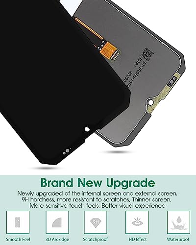 For Blackview BV7100 Screen Replacement For Blackview BV7100 LCD Display For Blackview BV7100 Touch Screen Digitizer Assembly Repair Kits(Black)