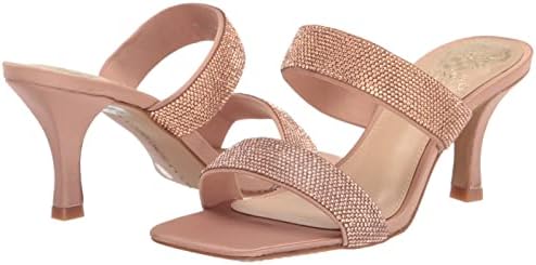 Vince Camuto Women's Footwear Women's Aslee Square Toe Dress Sandal Heeled, Rose Gold, 7 | Image 6