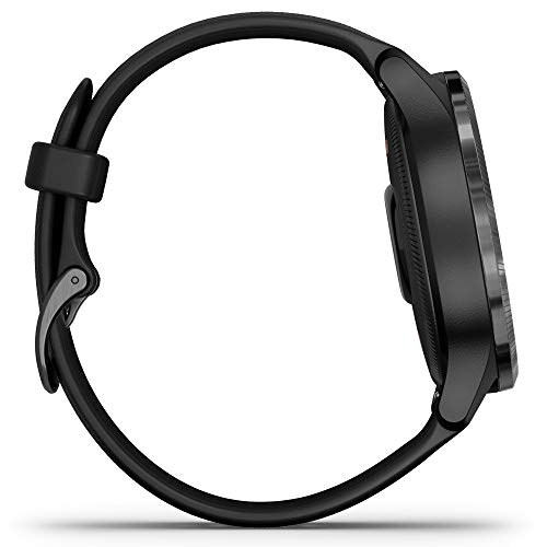 Relógio GPS c/Monitor Cardíaco no Pulso Garmin VENU Preto AMOLED