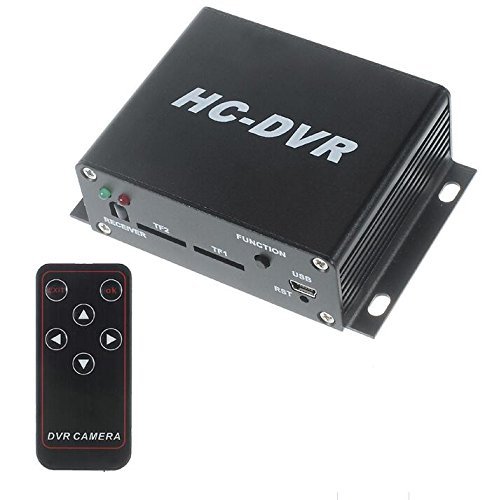 Eoncore HC-DVR Dual Card 128GB Large Storage TF/SD Card Mini DVR 1CH Video+1CH Audio H.264 HDMI USB CCTV Camera Video Recorder C-DVR