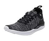 Puma Ignite Flash Daunt Evoknit, Zapatillas de Running Hombre, Negro Black-Asphalt White 01, 38.5 EU