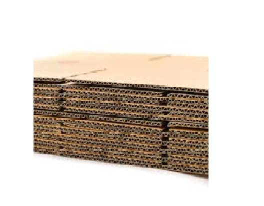 Lot De 25 Boîtes En Carton Ondulé IDMENAGE - 25x18x20 Cm, Pour Déménagement Ou Stockage