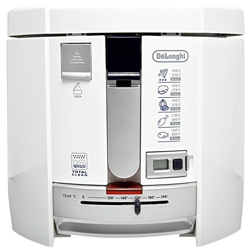 DeLonghi F 26237.W Fritteuse, weiß