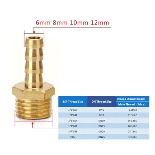 Conector macho de 1/2 pulgada para optimizar el sistema de riego del jardín 3
