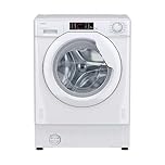 Candy Smart Integrated Washing Machine, 8 Kg Wash Capacity, 1400 RPM, A Rated, 3 Rapid Cycles, White, 60x53x82 cm - CBW48TWM5J-80