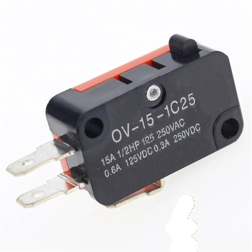 Interruptor V-15-1C25 de punta plateada microondas