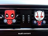 Our Adorable & Unique Car Air Fresheners Are Super Cool! Enjoy Your Car Journey With Your Favourite Superheroes! Lovely Fragrance Lasts 2 to 3 Weeks! Free UK Delivery In 2 to 3 Working Days! EACH PACK CONTAINS: 2 characters + 2 pairs of pre-fitted re...