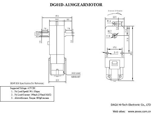 Sparkfun Hobby Gearmotor