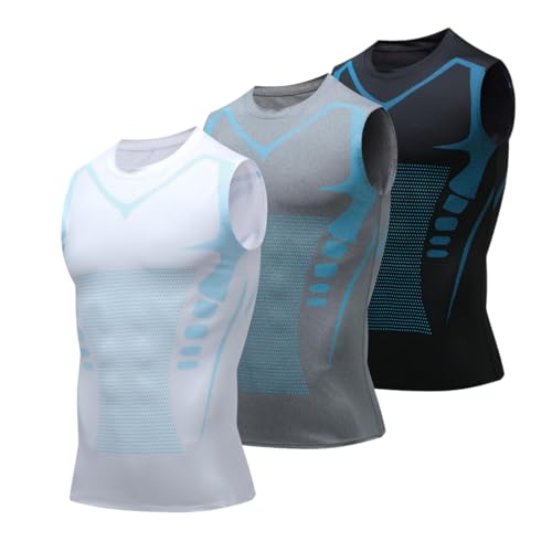 Débardeur de compression Homme contre la transpiration et les irritations