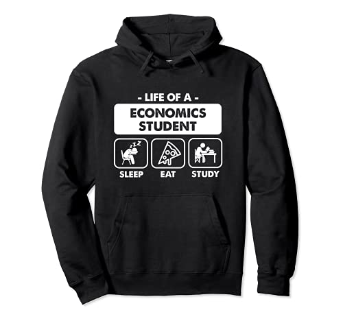 Economics Regalo para Estudiantes Principales Sudadera con Capucha