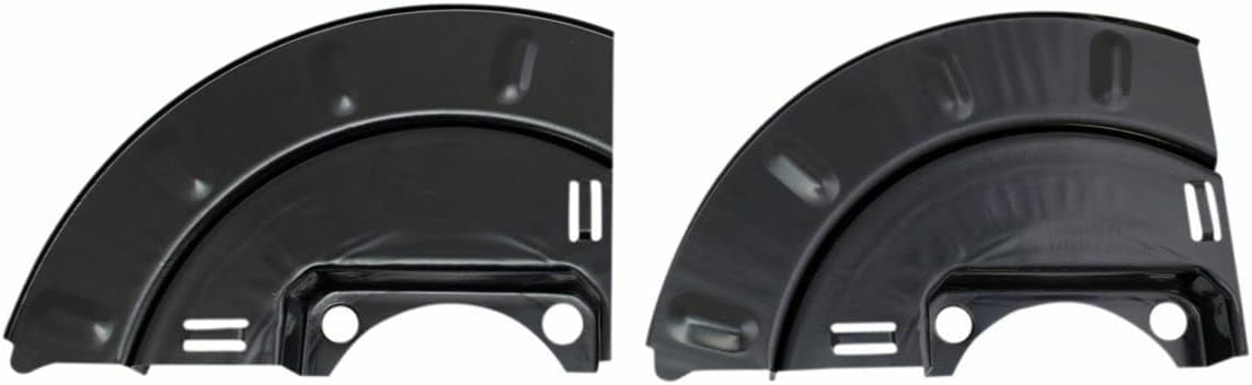 Replacement Split 2 Piece Brake Dust Shield Pair for Chevy GMC