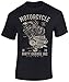 T-Shirt: Dirty Garage - Moto Tee-Shirt - Motard - Biker - Motocycle - Chopper - Motocycliste Idée Cadeau - Homme-s Femme-s - Anarchy - Bikeur - Vintage - Racing Club Ride-r - Mécanicien (Noir XXL)
