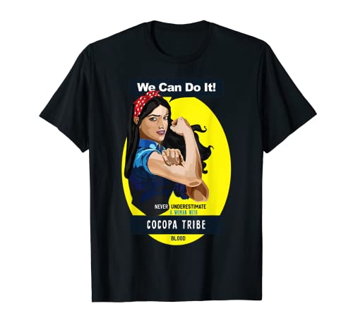 Mujer india mexicana nativa de Cocopa nunca subestima Camiseta