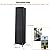 Aidetech Patio Heater Cover, Outdoor Standing Square Heater Covers with Zipper Waterproof Windproof Thicker Oxford (Black, 87" H x 21" W x 24" D Inch)